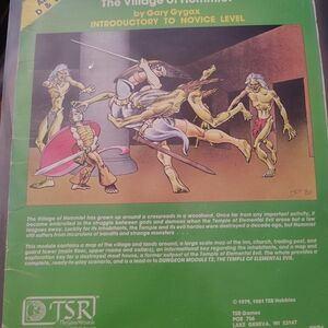 Dungeons And Dragons T1 Village of Hommlet